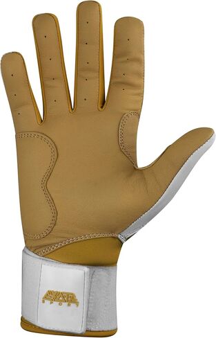 Exote Bolt Baseball and Softball Batting Gloves for Men Women Youth & Adult Sizes -Long Cuff Breathable Leather Baseball Batting Gloves with Extra Grip & Wrist Wrap in Saudi Arabia