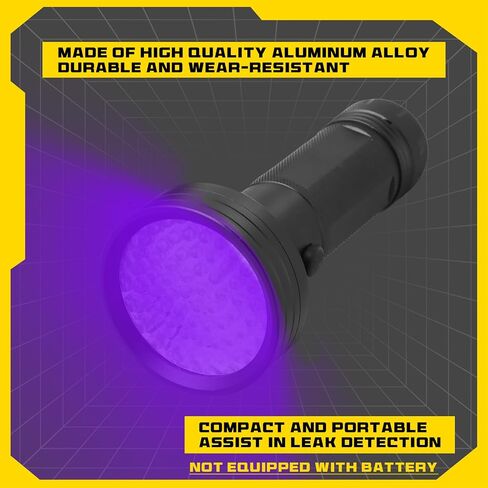 Auto Air Conditioner Leak Detector Tool WJL-6000 Refrigerant Leak Detector with UV Flashlight and Yellow UV Protective Glasses for HVAC Air Conditioner R22 R410A R134A in Saudi Arabia