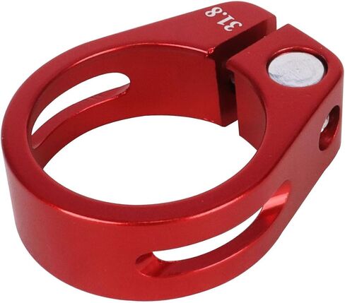 Bike Bicycle Aluminum Alloy Seatpost Clamp, 34.9mm/31.8mm, for MTB, Road, Casual Bikes (Gold, 34.9mm) in Saudi Arabia