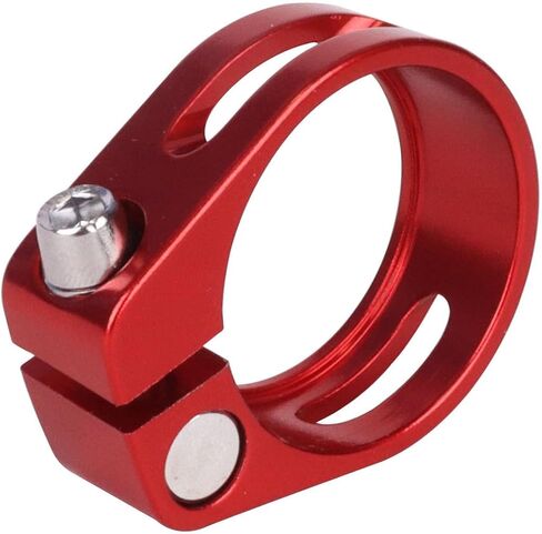 Bike Bicycle Aluminum Alloy Seatpost Clamp, 34.9mm/31.8mm, for MTB, Road, Casual Bikes (Gold, 34.9mm) in Saudi Arabia