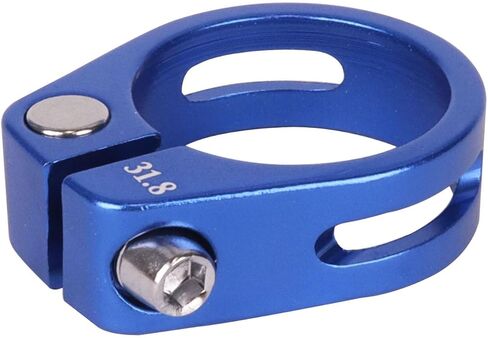 Bike Bicycle Aluminum Alloy Seatpost Clamp, 34.9mm/31.8mm, for MTB, Road, Casual Bikes (Gold, 34.9mm) in Saudi Arabia