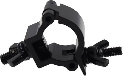 O Truss Clamp,TTZEZE Silver Stage Lights Clamp,Aluminum Alloy Heavy Duty Truss Light Clamps,Perfectly Fit OD 24-26mm/0.94-1.02''of Tube/Pipe,Truss for Stage Lighting Projector Par Lights,4 PCS in Kuwait