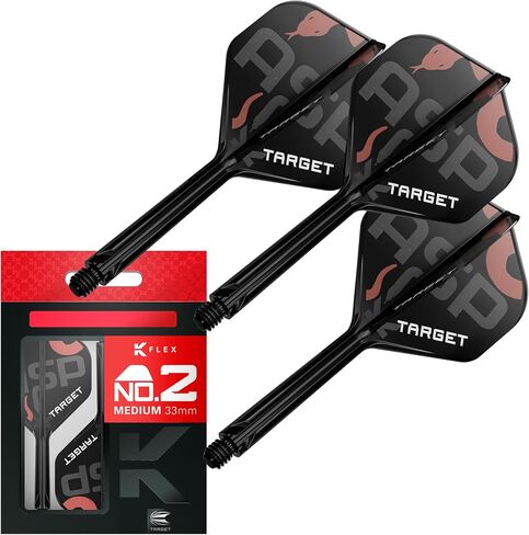 الهدف السهام ناثان أسبينال ك. حزمة من 3 kflex جميع في رحلة واحدة ، Player Edition سهام الملحقات | K-Flex Dart جذع قصير/وسيط/متوسط in Kuwait