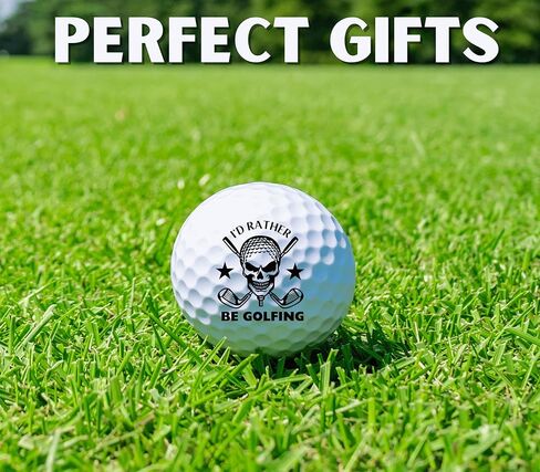 هدايا جمجمة للنساء كرات الجولف للرجال ، كرات الجولف الملونة المخصصة 3 عبوات ، إكسسوارات باردة لاعبي الغولف ، عشاق الجولف ، لعيد الميلاد وعيد الميلاد in Kuwait