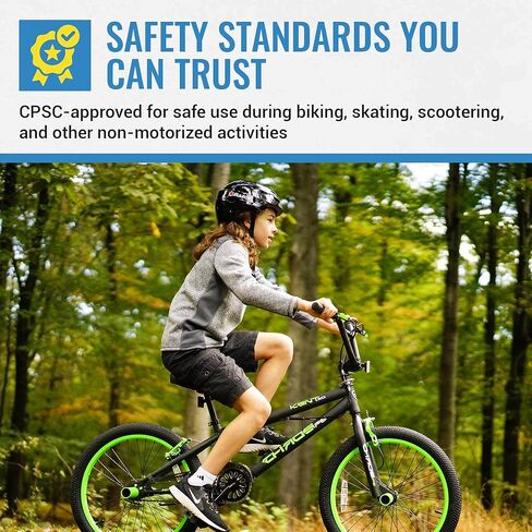 Razor V-12 Adult Multi-Sport Helmet - CPSC Approved Helmets for Adults with Adjustable Strap - Durable Bicycle Helmet with Foam Padding for ‎Cycling & Skateboarding in Kuwait