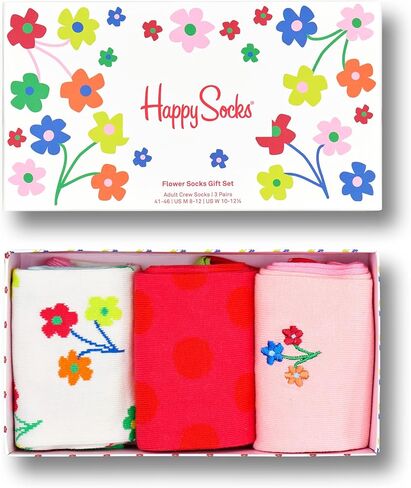 أنماط العطلات من Happy Socks للرجال والنساء، والهالوين، وعيد الحب وعيد الأب مع علب الهدايا - مع القطن المستدام in Saudi Arabia