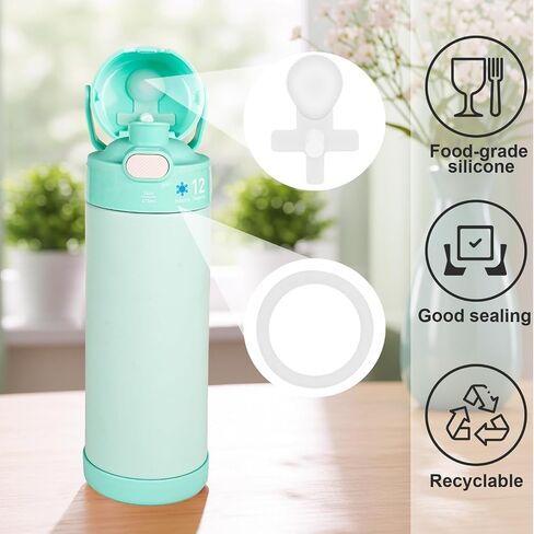 Leak Stoppers Compatible with 16 Oz Thermos Funtainer Stainless Steel Bottles, Pack of 4 in Kuwait