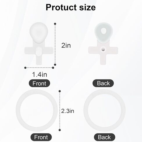 Leak Stoppers Compatible with 16 Oz Thermos Funtainer Stainless Steel Bottles, Pack of 4 in Kuwait