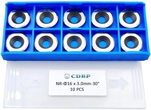 11mm Negative Rake Carbide Inserts with 2" Radius, 11x11x2.0mm Square Replacement Cutters for Woodturning Lathe Tools, Fits EWT Ci2 Roughers, Ideal for Resin and Hardwoods, 10pcs in Saudi Arabia