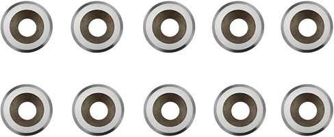 11mm Negative Rake Carbide Inserts with 2" Radius, 11x11x2.0mm Square Replacement Cutters for Woodturning Lathe Tools, Fits EWT Ci2 Roughers, Ideal for Resin and Hardwoods, 10pcs in Saudi Arabia