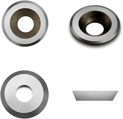 11mm Negative Rake Carbide Inserts with 2" Radius, 11x11x2.0mm Square Replacement Cutters for Woodturning Lathe Tools, Fits EWT Ci2 Roughers, Ideal for Resin and Hardwoods, 10pcs in Saudi Arabia