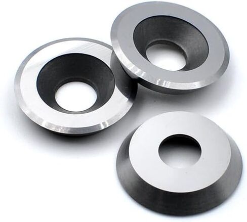 11mm Negative Rake Carbide Inserts with 2" Radius, 11x11x2.0mm Square Replacement Cutters for Woodturning Lathe Tools, Fits EWT Ci2 Roughers, Ideal for Resin and Hardwoods, 10pcs in Saudi Arabia