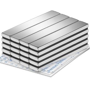 Vndueey 112 Pack 5 مغناطيس شريط مزدوج على الوجهين ، مغناطيسات قوية للنيوديميوم ، مغناطيسات أرضية نادرة مع دعم لاصق ، مغناطيسات علمية شديدة الثلاجة للثلاجة ، الباب ، الأظافر ، الخزانة
