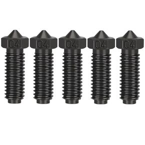 Hotend Hot End Print Head Prouder Kit مع غطاء كتلة سخان 2PK وفوهات صلبة من الفولاذ المقاوم للصدأ 2PK لـ Anycubic Kobra 2/Kobra 2 Neo/Kobra 2 Pro/Kobra 2 Plus/Kobra 2 Max Replacement