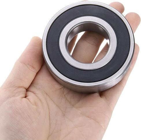 uxcell RLS9-2RS Deep Groove Ball Bearings 1.119 x 2.5 x 0.628 Inch Chrome Steel Bearing Double Sealed ABEC3 ZV2 Bearings in Kuwait