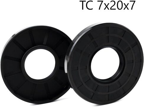 XIKE 2PCS TC 10x20x4 Oil Seal,Oil Shaft Seal,Double Lip Seals with Spring for Bearing Shaf in Saudi Arabia