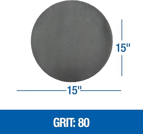 Mercer Industries Floor Sanding Screen Disc, 10 Pack, 18", Grit 100 - 445100 in Kuwait