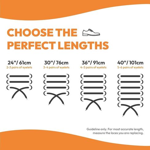 STRIDDEN 2 Pairs One-Tie Elastic Dress Shoe Laces, Eco-Friendly Stretchy Shoe Laces Turn Shoes and Boots Into Slip-On/No-Tie in Kuwait