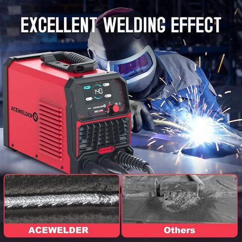140A Gasless الجريان الأساسية MIG لحام/رفع TIG/عصا 3 في 1 آلة لحام 110 فولت المحمولة IGBT العاكس آلة لحام التآزر in Kuwait