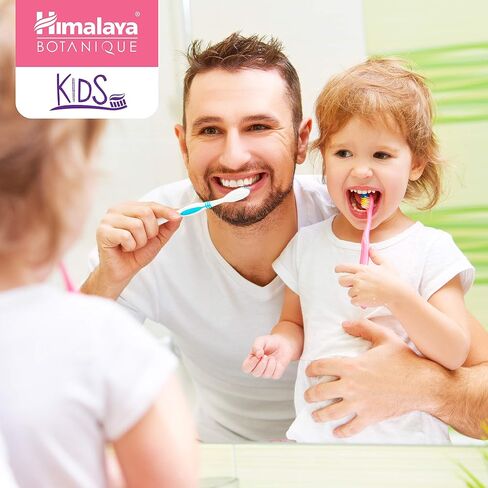 معجون أسنان Himalaya Botanique Kids ، الأعشاب ، نكهة النعناع الباردة ، تحارب البلاك ، خالية من الفلورايد ، لطيف ، لا توجد نكهات أو ألوان اصطناعية ، خالية من الغلوتين ، خالية من الغلوتين ، خالية من القسوة ، نباتي ، رغوة ، 4 أوقية ، 2 عبوة in Kuwait
