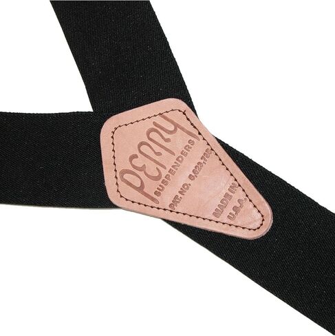 Perry Hook-On Belt Suspenders Big N Tall - The Original - Hunter Green - 2"W x 54"L in Kuwait