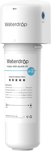 Waterdrop WD-G3-CF Filter, Replacement for WD-G3-W, WD-G3P600 and WD-G3P800-W Reverse Osmosis System, 6-month Lifetime, 2-Pack in Kuwait
