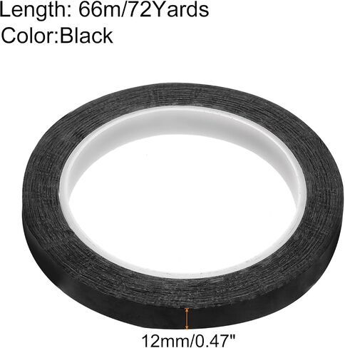 uxcell 1 Rolls White 1.02 Inch x 72 Yards Polyester Film Electrical Tape PET Tape High Temperature Heat Resistant Tape for Transformer Motor Wire 5S Positioning Logo,26mm x 66m in Kuwait