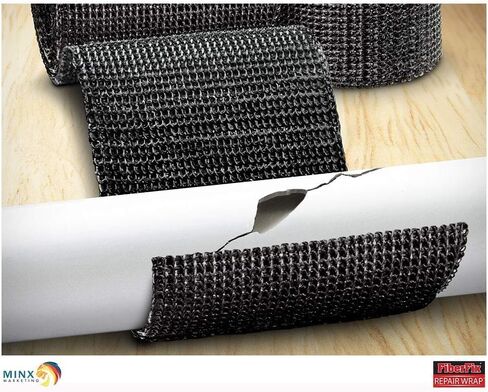 Fix It Wrap 2 INCH X 50 inch | Exhaust Heat Tape and Repair Wrap | Strong Fiber Weld Fix Reinforcement Repair -2 Pack in Saudi Arabia
