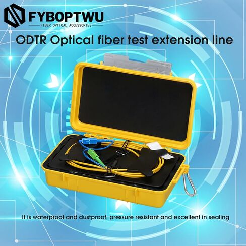 OTDR Launch Cable Box SC/UPC-SC/UPC Singlemode SM（9/125） Extension Cord OTDR Dead Zone Eliminator Fiber Optic Tester (1000M) in Kuwait