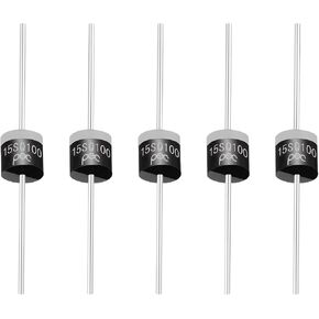 PATIKIL 5Pcs 20SQ100 Schottky Rectifiers Diode, 20A 100V R-6 High Current Electronic Direct Plug-in Rectifiers Diodes for Voltage Regulators, Power Management in Saudi Arabia