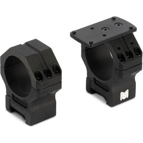 Monstrum Kimera Scope Rings | Includes Detachable Canted Red Dot Base | Docter/Venom/Fastfire Footprint
