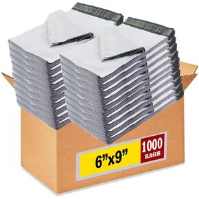 iMBAPrice 1000 - 10x13 أكياس مظاريف بريدية بيضاء فاخرة ذات لمسة نهائية مطفأة اللمعة (iMBA-4PM-1000)