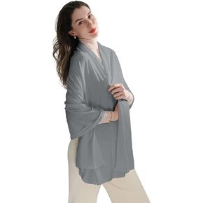 Travel Scarf for Women, Travel Accessory for Airplane, Travel Shawl Wrap Soft Blanket-Gift Box Included