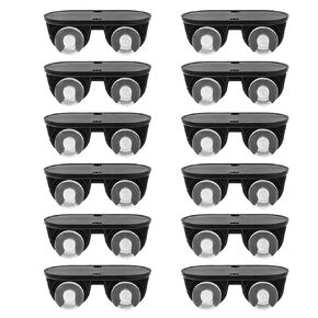 12pcs عجلات العجلات اللاصقة ذاتية ، عجلات غير دوارة ، بكرة صندوق تخزين الأثاث ، عجلات صغيرة من العجلة اللاصقة لعلب القمامة ، سيارة ألعاب الأطفال ، سلة قماش ، حاوية ، خزانة ، كرتون متحرك