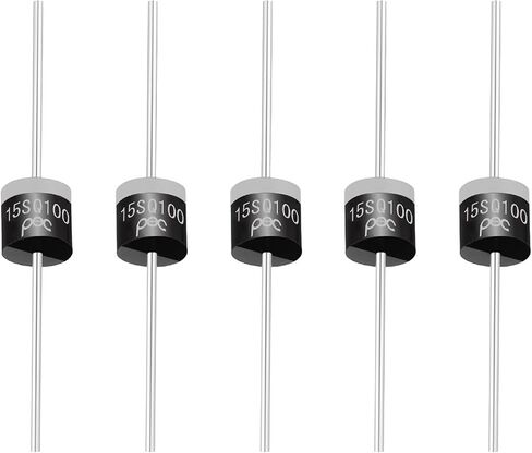 PATIKIL 5PCS 20SQ100 SCHOTTKY ARDESIRS DIODE ، 20A 100A R-6 High Current Electronic Direct Direct Direciers Diodes لمنظمي الجهد ، إدارة الطاقة in Saudi Arabia