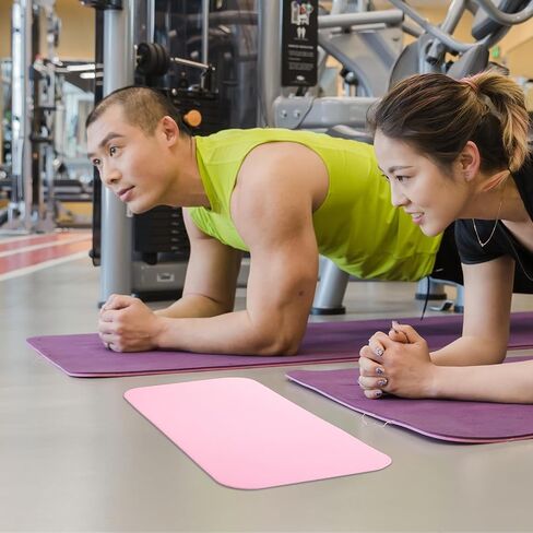 Toddmomy 2pcs pilates منصات اليوغا ركبة مريحة لليوغا وسادة ركبة سميكة إضافية in Kuwait
