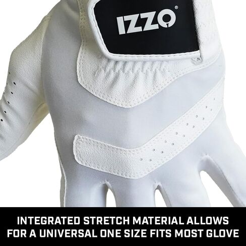Izzo Universal Fit Golf Glove - يرتديه لاعبي الغولف اليمنى in Kuwait
