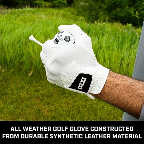 Izzo Universal Fit Golf Glove - يرتديه لاعبي الغولف اليمنى in Kuwait
