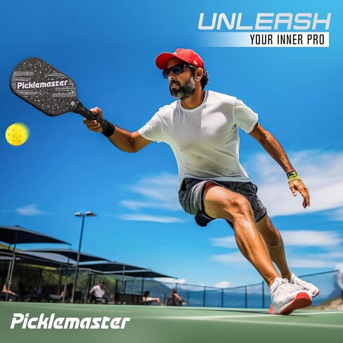 I Carbon Fiber Pickleball Paddle - Professional Grade, Lightweight, Durable, and High-Performance for All Skill Levels in Saudi Arabia