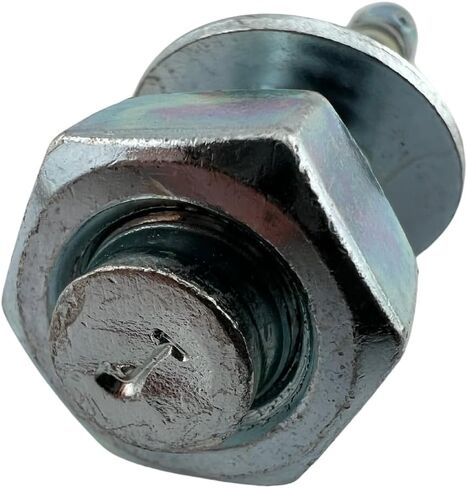 مرساة إسفين مطلي بالزنك ، 5/8 "× 5" ، 4 عبوات ، تشمل المكسرات والغسالات in Kuwait