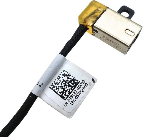 Replacement DC Power Jack Plug in Port Cable for Dell Inspiron 15 3510 3511 P112F Vostro 14 3401 3405 P132G P132G002 P132G003 CN-0231X7 0231X7 231X7 DC301018100 DC301017H00 GDM50_DC_Cable in Saudi Arabia