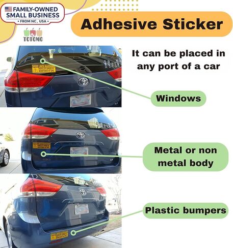 TOTOMO Red 10pk Vehicle Speed is Monitored by GPS Speed Limits are maintained Sticker 10"x3.5" Highly Reflective Premium Quality Car Safety Caution Sign #SDM-14R-10pk in Kuwait
