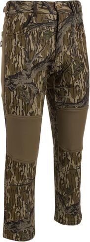 بنطال جينز رجالي قابل للتمدد ومبطن بالصوف الناعم وقابل للتعديل للصيد الصامت مع Agion Active X2، Mossy Oak Bottomland، مقاس XX-Large in Kuwait