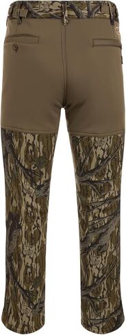 بنطال جينز رجالي قابل للتمدد ومبطن بالصوف الناعم وقابل للتعديل للصيد الصامت مع Agion Active X2، Mossy Oak Bottomland، مقاس XX-Large in Kuwait