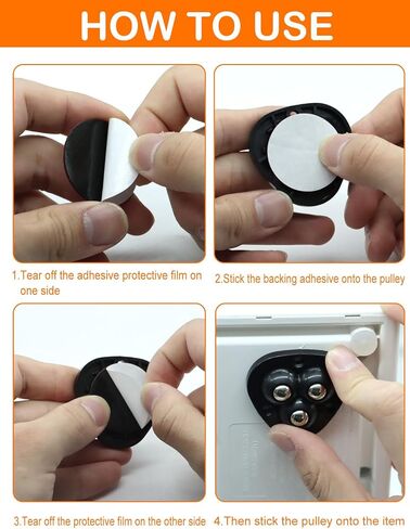 12 Pcs Small Appliance Rollers,Self Adhesive Small Caster Wheels for Kitchen Appliances 360°Rotation Universal Appliance Wheels for Appliances on The Counter,Coffee Maker,Small Furniture(White) in Kuwait