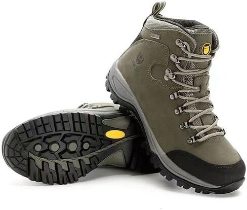hiwalk Men's Waterproof Hiking Boots Breathable All-Terrain Lightweight Ankle Boots Trekking Working Climbing Shoes in Saudi Arabia