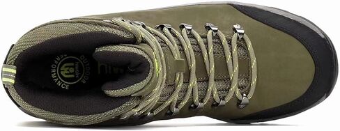 hiwalk Men's Waterproof Hiking Boots Breathable All-Terrain Lightweight Ankle Boots Trekking Working Climbing Shoes in Saudi Arabia
