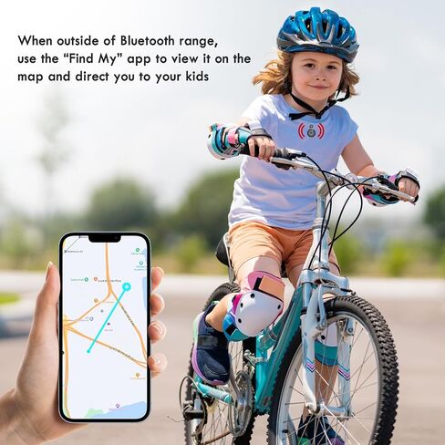 جهاز تعقب Utag GPS للأطفال مخفي، جهاز تعقب المفاتيح مقاوم للماء مزود بدبوس، يعمل مع Apple Find My (iOS فقط)، الوضع المفقود، مناسب للأطفال وكبار السن والحيوانات الأليفة وحقيبة الظهر والأمتعة in Kuwait