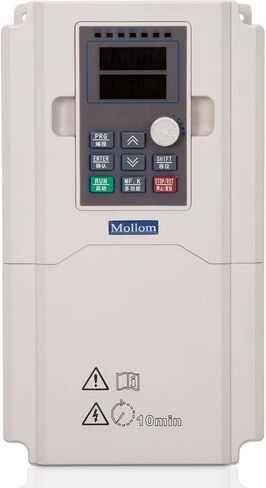 VFD 220V 4KW 5HP 16A Single or Three Phase Input to 3 Phase 0-3000Hz Output Variable Frequency Drive Control Inverter for Spindle Motor CNC Speed Control in Kuwait