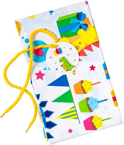 Loveinside Jumbo Large Plastic Gift Bag, Birthday Design Plastic Bag with Tag and Tie for Birthday Party, Graduation, Baby Shower - 56" x 36", 1 Pcs - Animal in Saudi Arabia